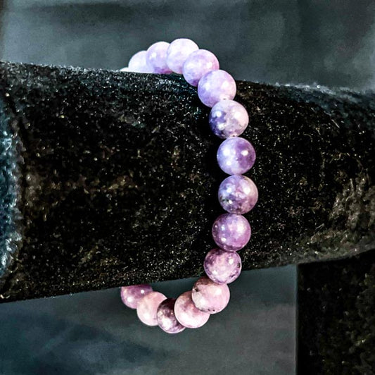 Lepidolite Crystal Bracelet