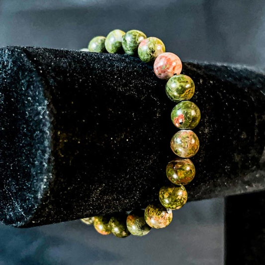 Unakite Crystal Bracelet